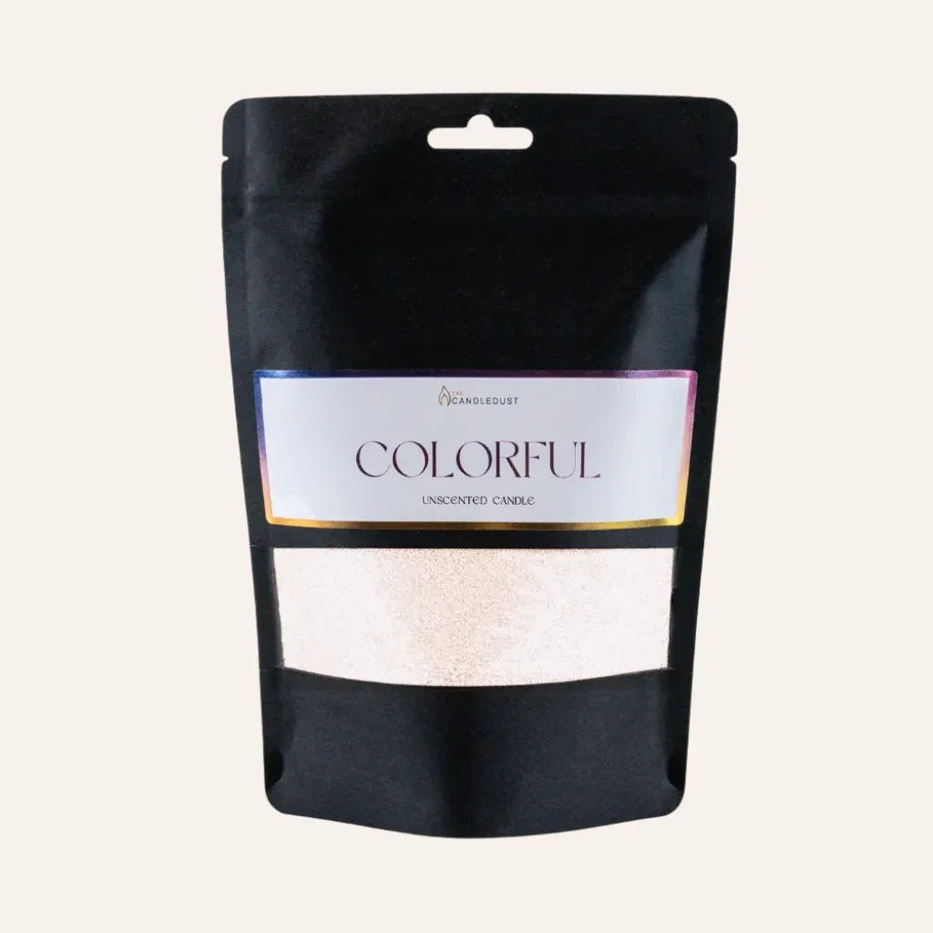 Idées cadeaux avec sable à bougie coloré, idéal pour offrir une expérience décorative créative à un adulte.